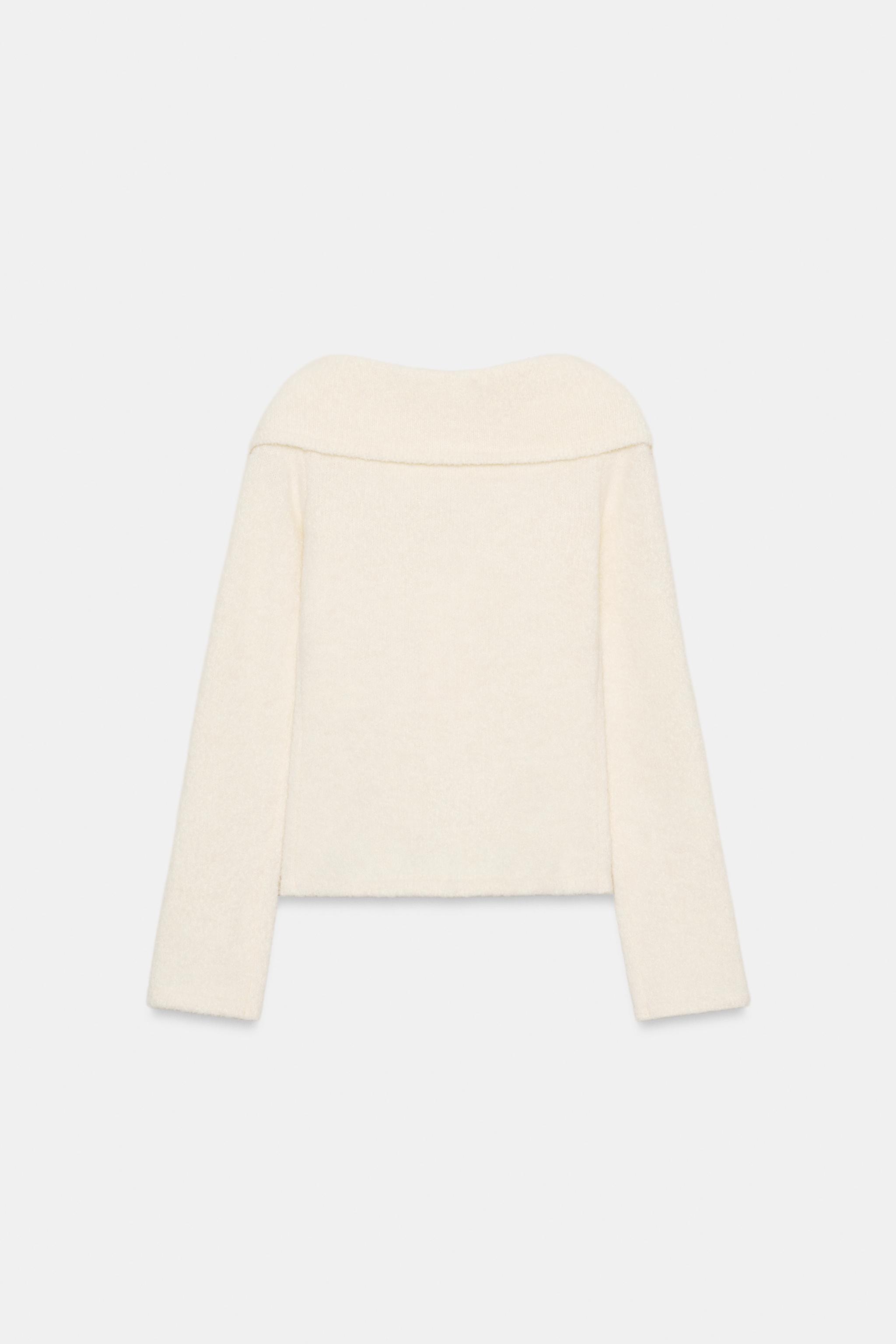 TOP À REVERS ET ZIP